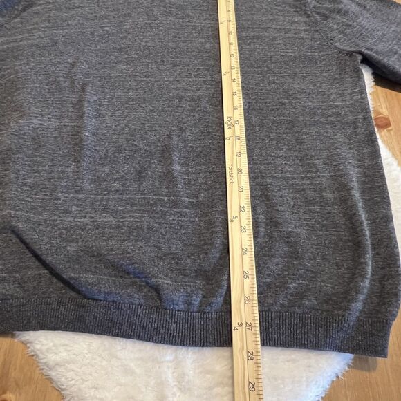 Weatherproof Vintage Mens Gray V-Neck Sweater 100% Cotton Sz XL - Picture 12 of 12